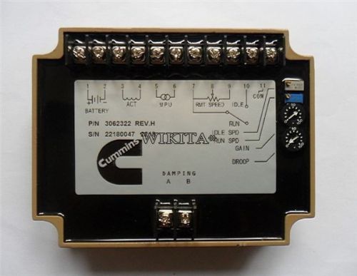 cummins speed controller(3062322) for cummins generator #1297288