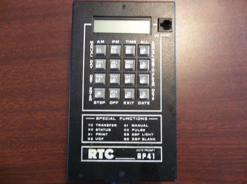 Rtc auto prompt ap41 4 circuit digital lcd time switch for sale