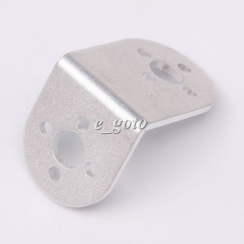 Silver-white l-shaped bracket steering gear bracket robot ptz connection rod for sale