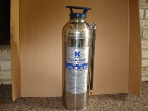 Kidde Soda-Acid Fire Extinguisher