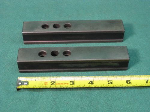 TWO A.C. DAVIS NO.B6A2 MACHINIST  6&#034; BY 1&#034; SQUARE PARALLELS