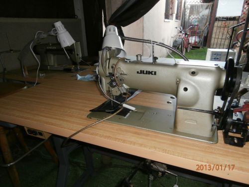 Industrial upholstery/leather sewing machine juki lu 563 rebuit for sale