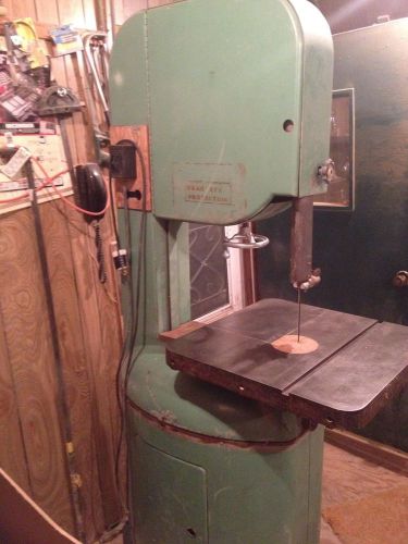 Yates american j120 20&#034; band saw for sale