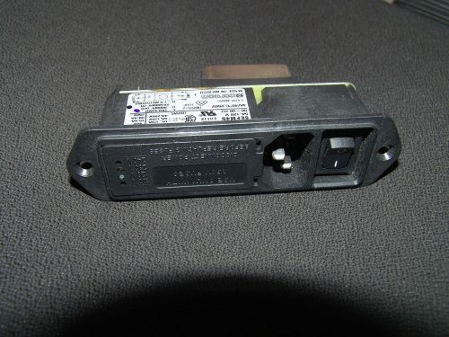 Corcom 5EFM4S 5 A, Plug, Power Entry Module  with emi noise filter NEW 100V-240V