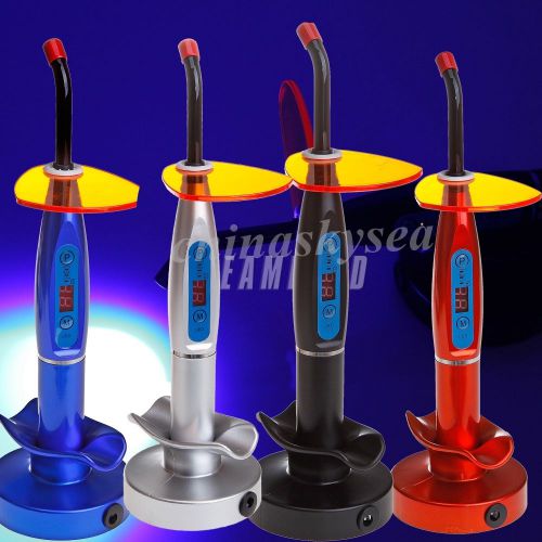 4 PCS  Dental Wireless Cordless LED Curing Light /Lamp 1500mW ?4 colors?