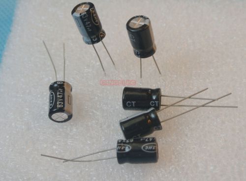 47uf 63v electrolytic capacitor 105degc 2000hours ls x50pcs for sale