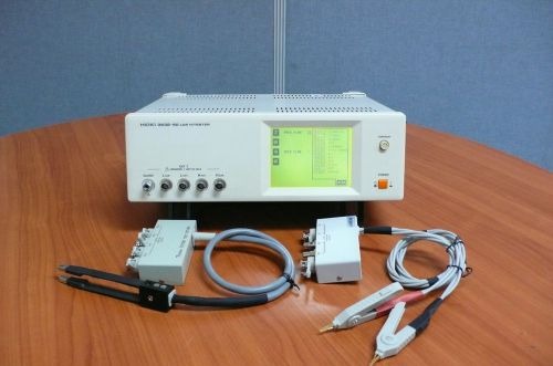 Hioki 3532-50 lcr meter(5mhz) hitester with test fixtures for sale