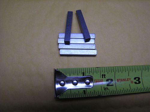 100 pcs square key stock steel 3/16 inch x 3/16 inch x 1 1/4 inch 0917 for sale