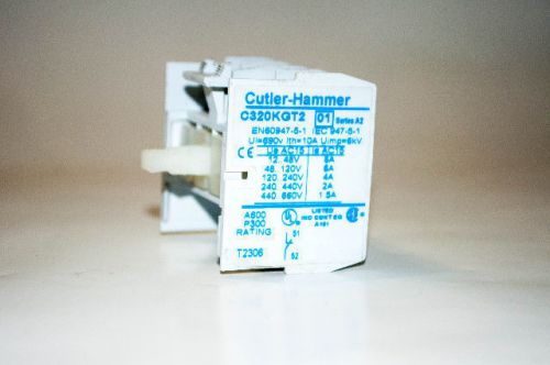 Cutler Hammer C320KGT2 Auxiliary Mount