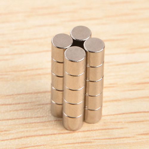 20pcs N40 Dia 4x4mm Cylinder Neodymium Magnets Rare Earth Strong Magnet