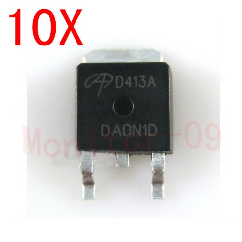 10PCS P-channel MOS-FET AOD413A TO-252 -NEW-