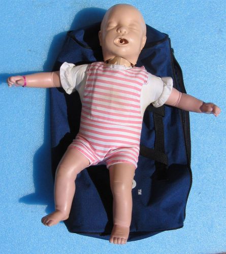 Laerdal baby Anne CPR manikin with bag  inventory 718