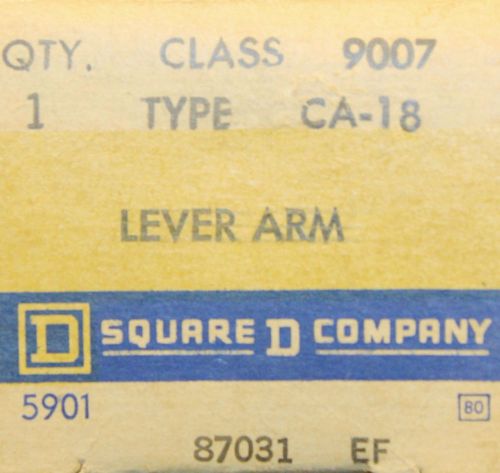 SQUARE D 9007 CA-18 Limit Switch Lever Arm 9007 CA 18