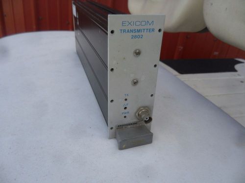 Exicom 2802 Synthesized UHF Transmitter for SR310 Radiotelephone System