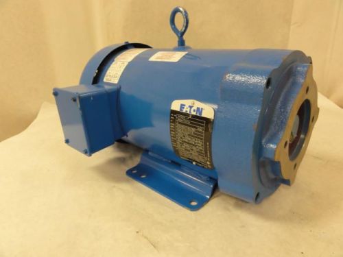 156362 Old-Stock, Eaton 3004829-37 AC Motor, 5HP, 230/460/190/380V, 1750/1440RPM