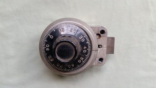 Vintage Mosler 302-402 Series Combination Safe Lock w/ Dial &amp; Ring