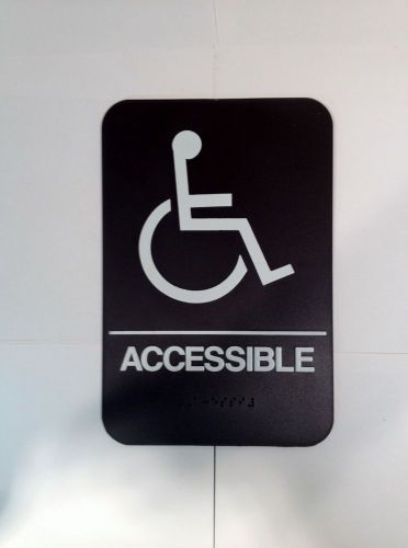 DON-JO MFG INC. Handicap Accessible Sign