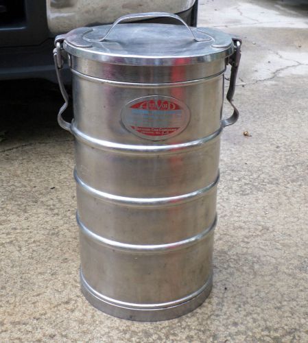 Vintage aervoid stainless steel thermal food carrier hot or cold model 401 for sale