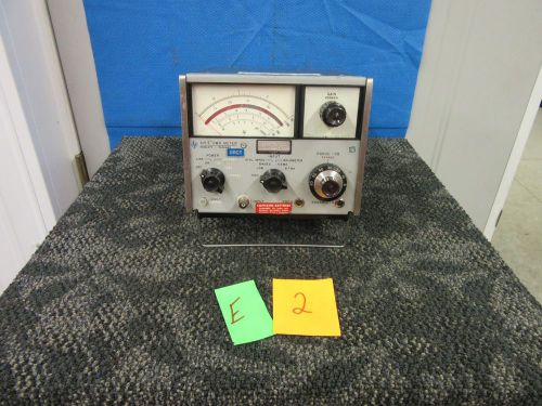 HP HEWLETT PACKARD 415 E SWR METER TEST ELECTRICAL STANDING WAVE RATIO USED