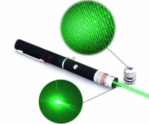 2in1 SKY Star Green Laser Pointer Pen High Power Light With Star Cap Lazer 532nm