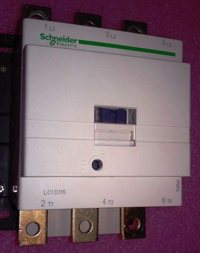 Square-d telemecanique schneider electric lc1d115 1000v 250a contactor for sale