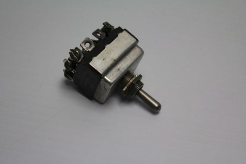 Eaton 7662k7 toggle switch 4pdt, 20a, 115v  used for sale