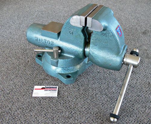 Wilton 4.5&#034; combination pipe &amp; bench vise w/ swivel base ~ model c-1 for sale