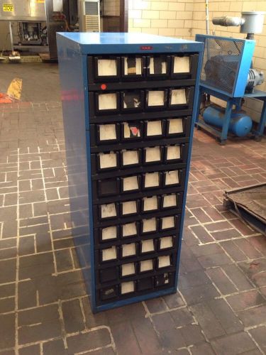 Tab 40 drawer storage cabinet bins tooling hardware tool parts file organizer for sale