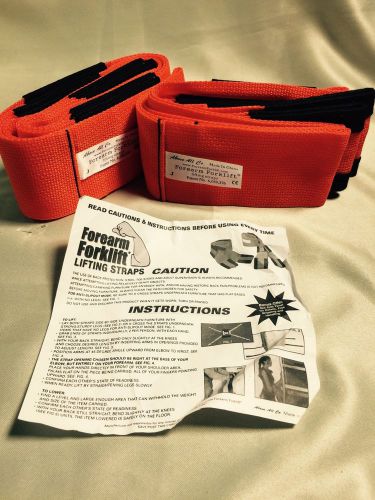 Forearm Forklift Lifting Straps By Above All Company