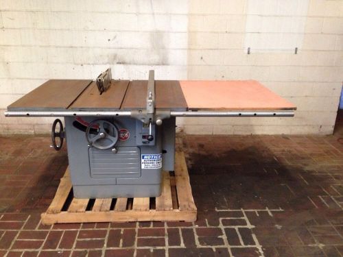 Delta Rockwell Table Saw 34-350~12&#034; Blade 48&#034;x 52&#034; Microset Rip Fence 230v 3ph