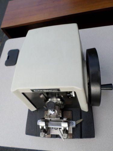 Nice Reichert Histostat 820H Rotary Microtome  w/Blade Holder