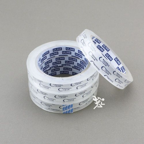 4 - 3/4&#034; x 2,592&#034; (72 yds) Crystal Clear Transparent Tape, 3&#034; Core, S-3274