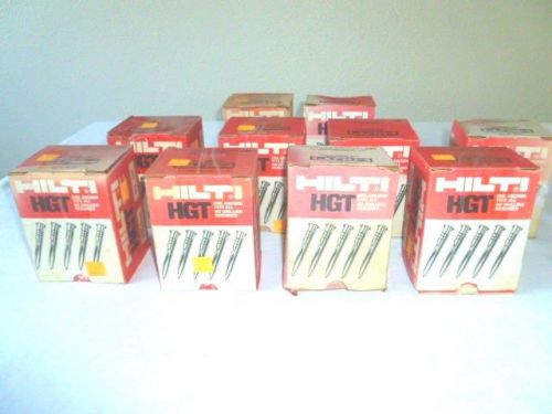 1000 HILTI HGT DRYWALL ANCHOR HANGERS 330339 2 1/2&#034; Length 3/8&#034; dia Worldwide