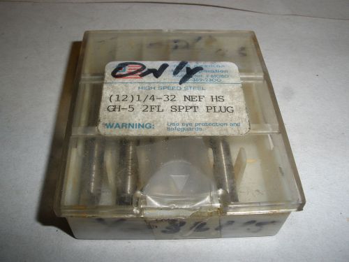 NOS North American 1/4-32 NF GH-5 spiral point 2 flute plug tap