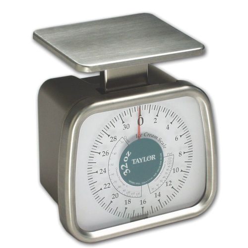 Taylor Precision TP32 Mechanical 2 lb Dial Ice Cream Portion Scale