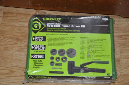 Greenlee hydraulic punch driver kit-  7906sb for sale