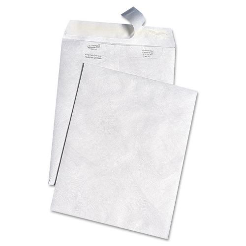 SURVIVOR White Leather Tyvek Mailer, 9 x 12, White, 100/Box, BX - QUAR3120