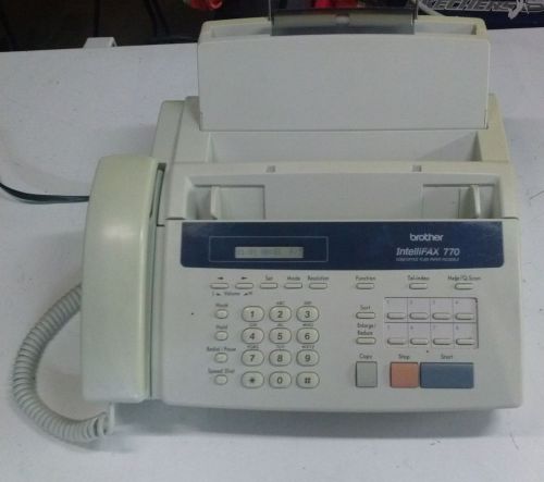 Brother IntelliFAX 770 Home/Office Plain Paper Facsimile