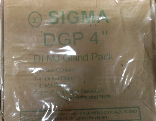 Sigma Mechanical Joint Gland Pack 4&#034;