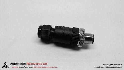 LUMBERG AUTOMATION RSC 4/7 CONNECTOR 4 POLE MALE WITH THREADED JOINT, NEW*