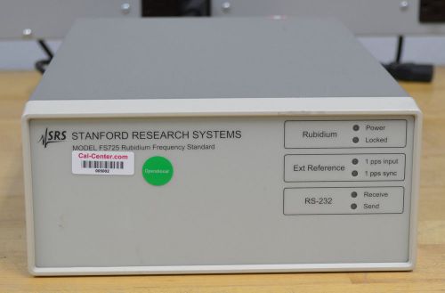 Stanford research fs725 rubidium frequency standard guaranteed good for sale