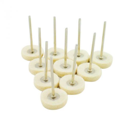 100PCS Wool Polishing Buffing Wheels Brushes Burs For Rotary Tools High