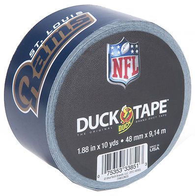 Shurtech brands llc nfl duct tape, st. louis rams, 1.88-in. x 10-yd. for sale