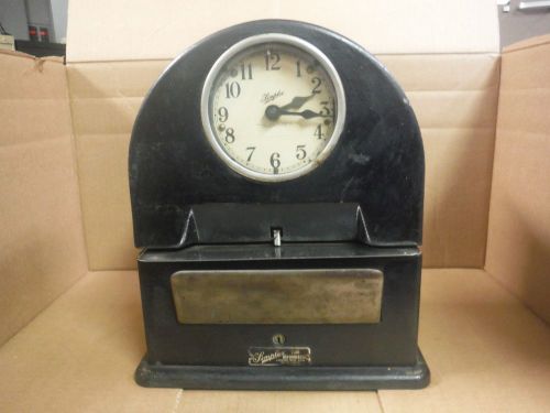 Antique Simplex Time Recorder/Clock PAT NO. 2,102,771