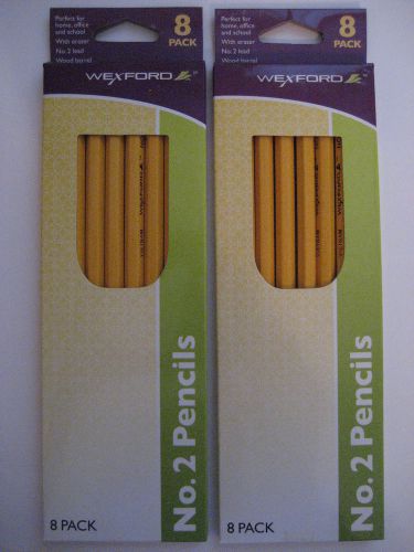 Pencils x16 *NEW* Wexford wood pencils x16 *back to school supplies*