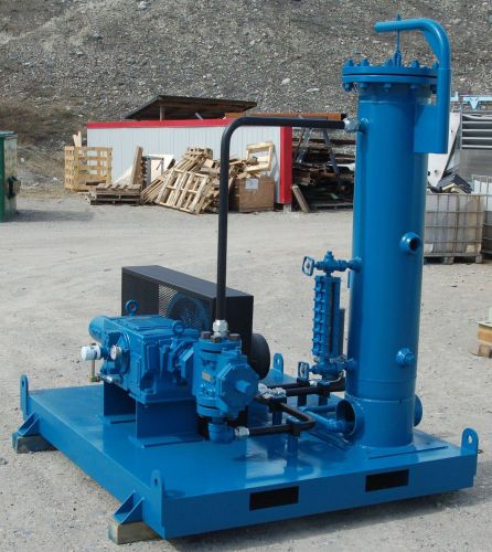 RECONDITIONED CORKEN MODEL HG601 HIGH PRES. SINGLE-STAGE GAS BOOSTER COMPRESSOR
