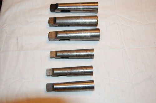 Morse Taper Adapters 2 to 3 &amp; 3 to 4
