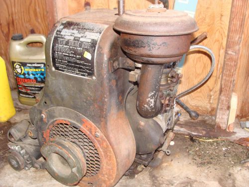 Vintage wisconsin military gas engine aenld maenld 6hp 9hp with electric start for sale