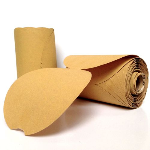 lot 20 rolls north sandpaper 6&#034; rolls, 100 discs w adhesive/roll 60,80,120,240