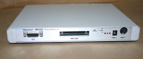 Newport MM2000 Series Motion Controller Universal Interface Box